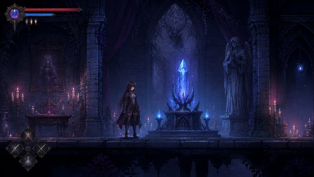 哥特少女勇闯恶魔城2 城堡探索 资料图 8