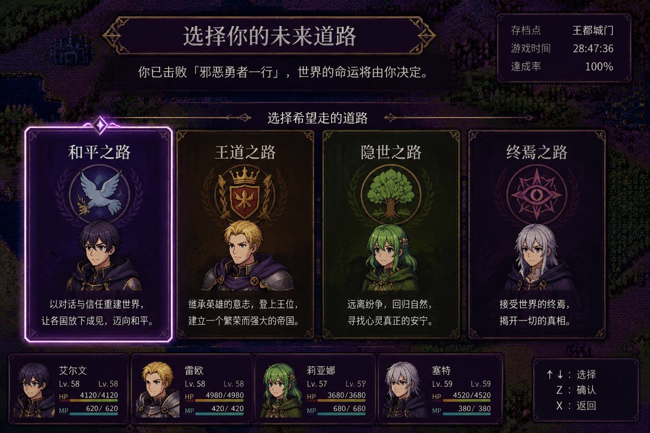 邪恶勇者一行 剧情互动 实机截图 6