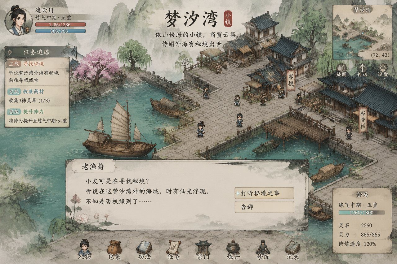 谪仙索欢录 探索场景 详情图 4